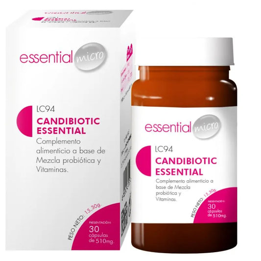 CANDIBIOTIC ESSENTIAL (30 cápsulas)