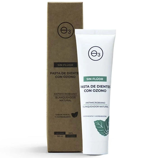 PASTA DE DIENTES NATURAL CON OZONO SIN FLUOR 100ml